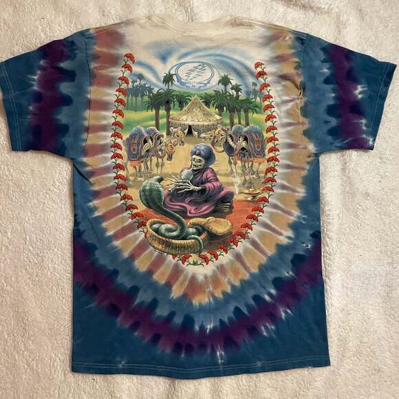 Grateful Dead Skeleton Vintage Band T-Shirt Size:... - Picture 6 of 7